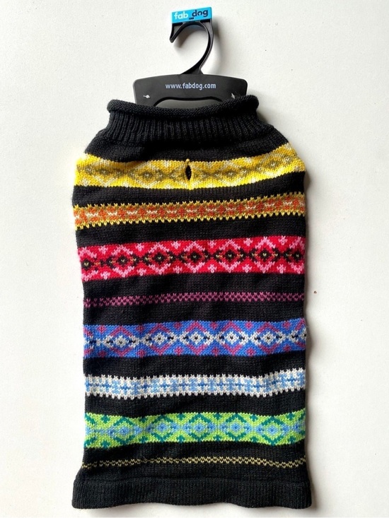Fabdog Other - NWT! Dog and Cat Jacquard-knit Sweater Size L (Read)